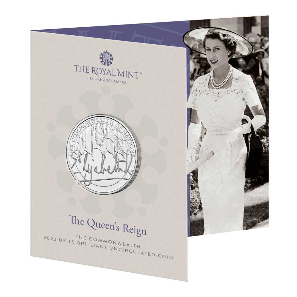 The Queen’s Reign - The Commonwealth  coin collectible [Barcode 5026177165927] - Main Image 3