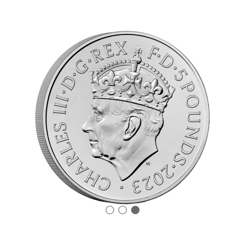 King Charles III Coronation £5 Brilliant Uncirculated Coin  coin collectible - Main Image 2