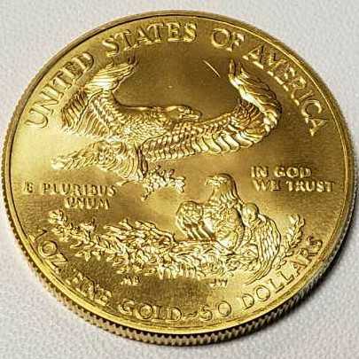 2013 United States Mint One Ounce Gold Eagle  coin collectible - Main Image 2