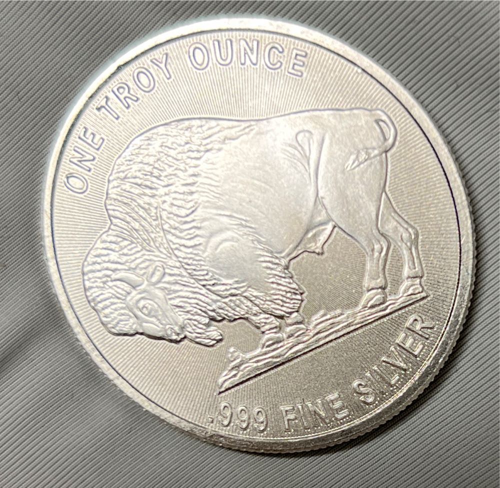 Buffalo Silver Round  coin collectible - Main Image 3