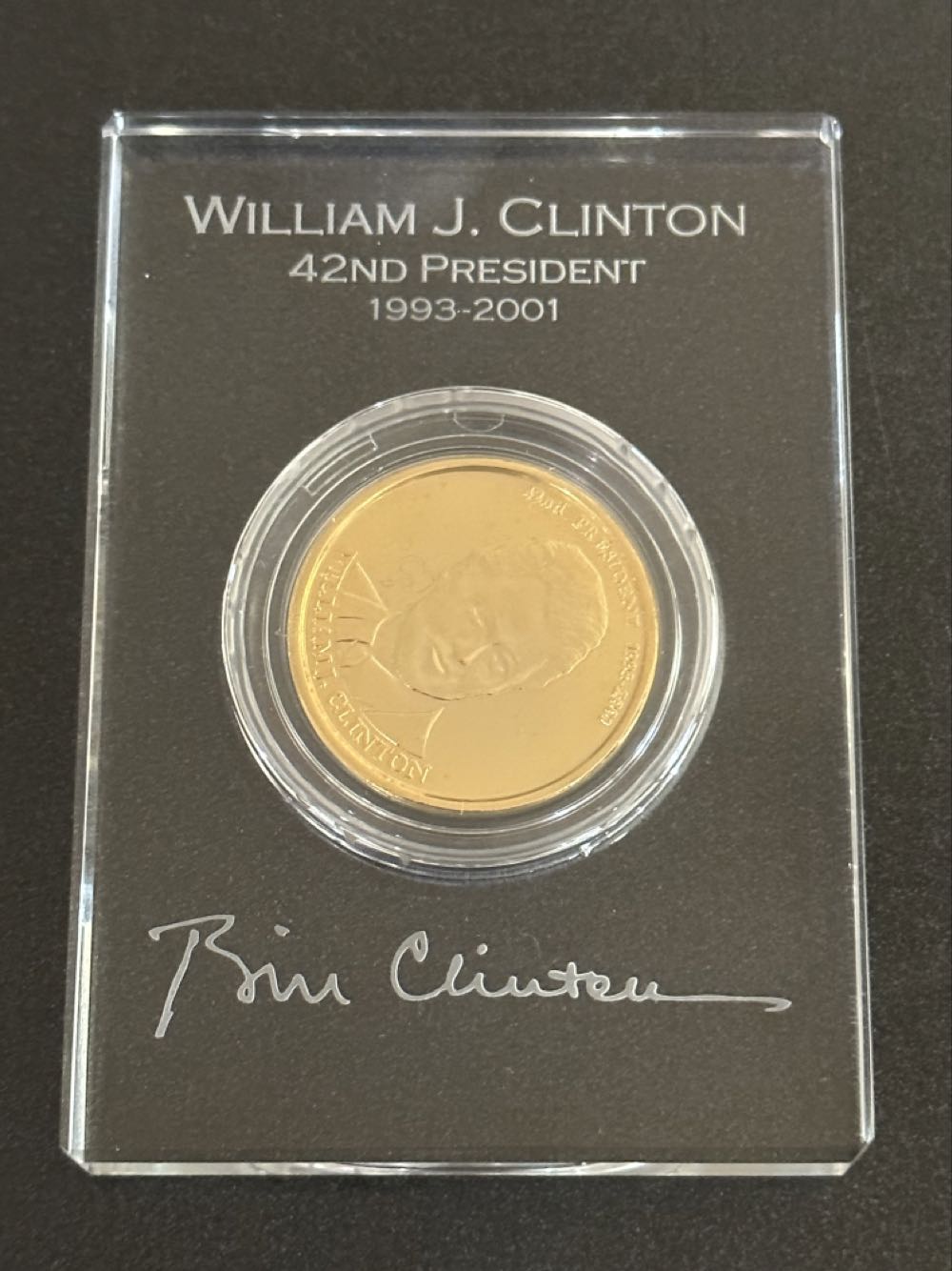 Dollar Presidential Golden 42nd   coin collectible - Main Image 2