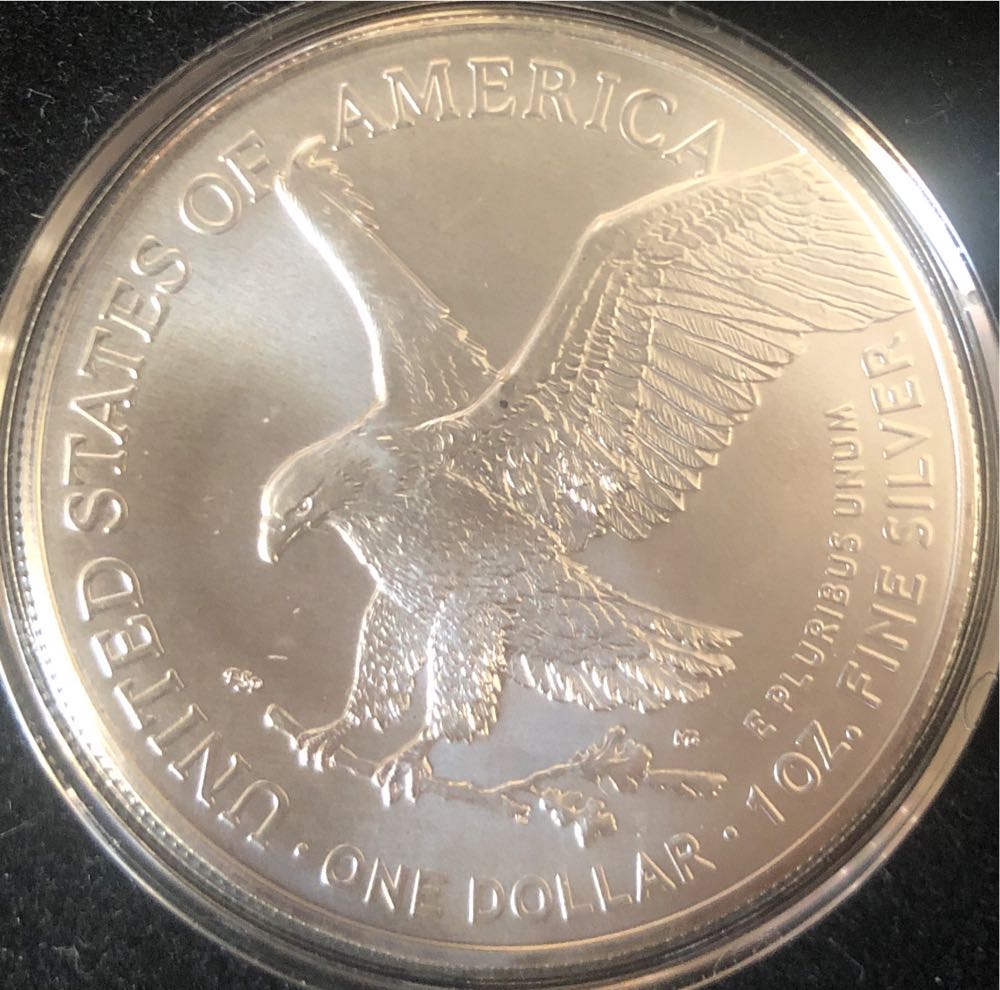 Dollar Silver Eagle W T2  coin collectible - Main Image 2