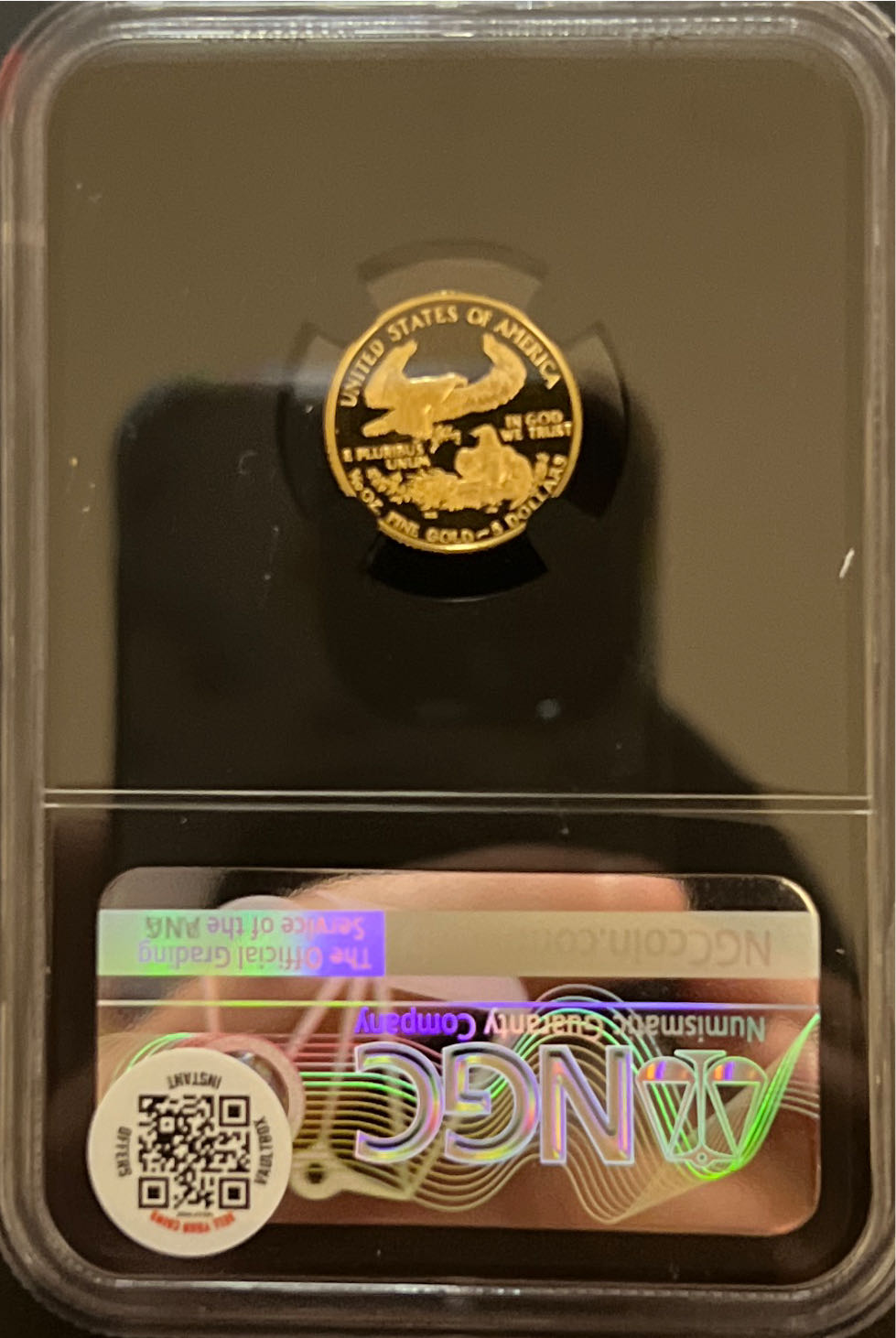 Gold Liberty Head $5 - 1852 Vaultbox Series X Holo Core  coin collectible - Main Image 2