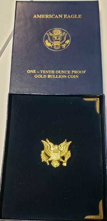 2010 American Eagle One-Tenth Ounce Proof Gold Bullion Coin  coin collectible [Barcode 704785110823] - Main Image 3