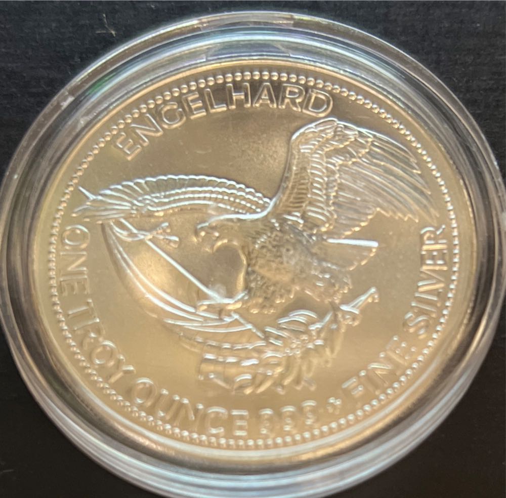 1984 The American Prospector Engelhard  coin collectible - Main Image 2