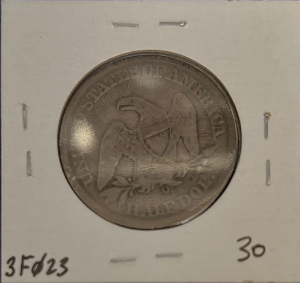 1853-O Seated Liberty Half Dollar  coin collectible - Main Image 2