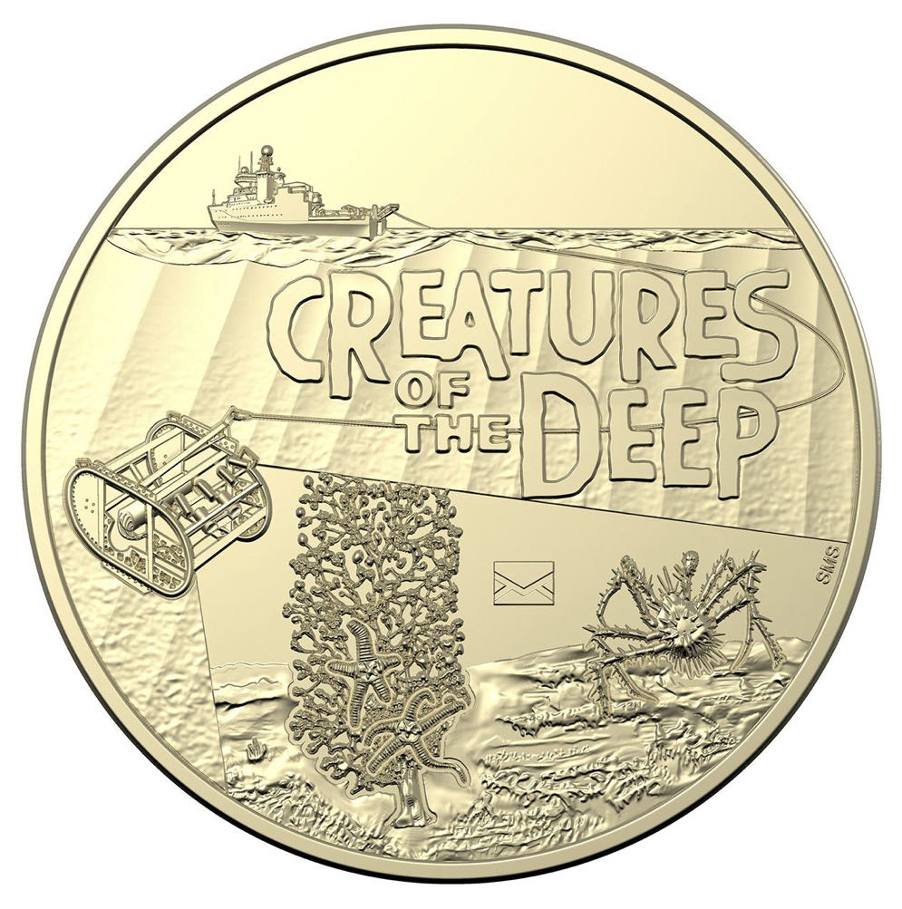 Creatures Of The Deep PNC  coin collectible [Barcode 9349766004572] - Main Image 2