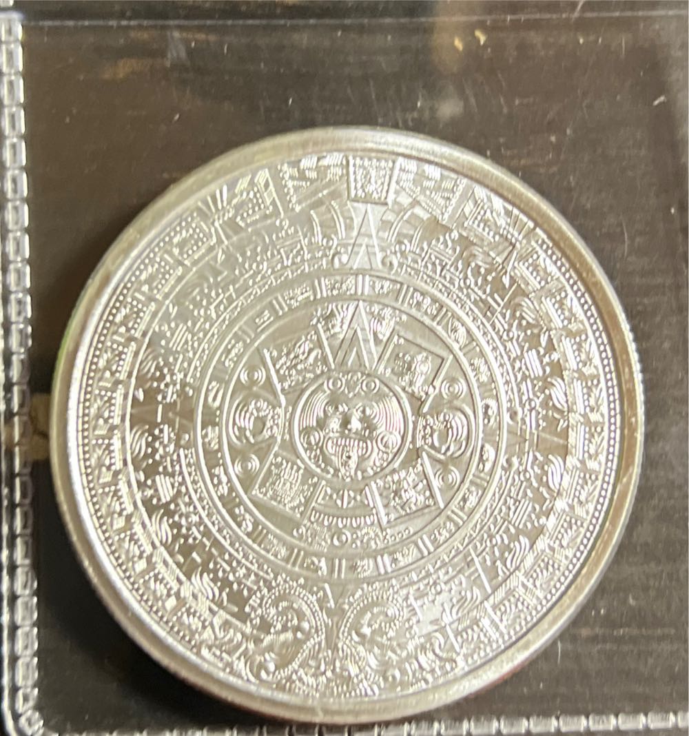 Azteck 1 Oz  coin collectible - Main Image 2
