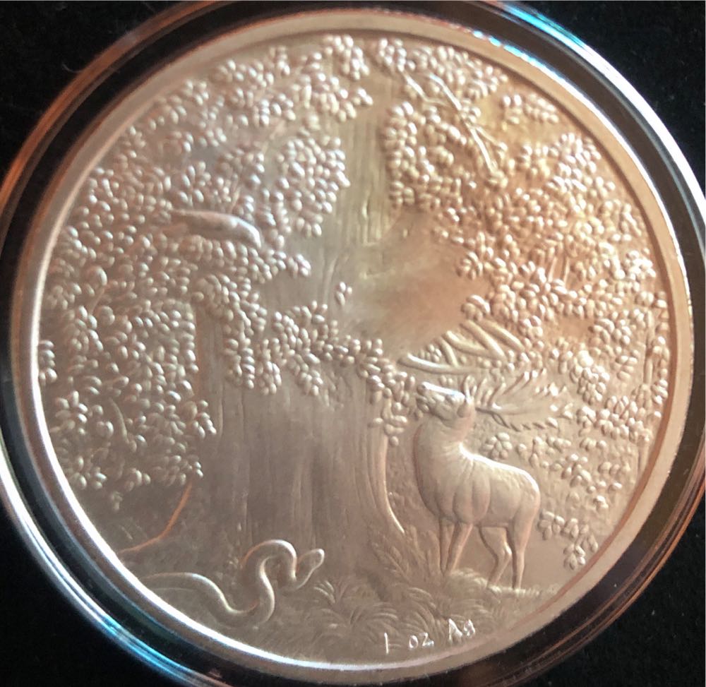 Nordic Creatures Nidhogger  coin collectible - Main Image 2