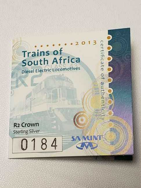 2013 Trains Of South Africa  coin collectible - Main Image 3