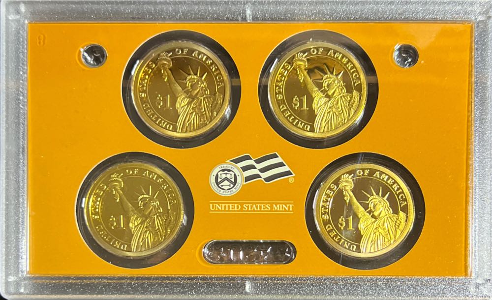 US Presidential Dollar Proof Set - 2008  coin collectible - Main Image 2