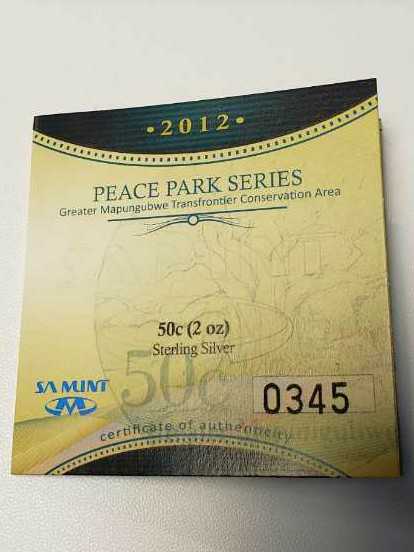 2012 Peace Park Series   coin collectible [Barcode 186200000054] - Main Image 3