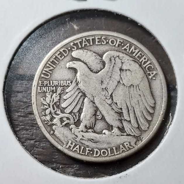 1943D Walking Liberty  coin collectible - Main Image 2