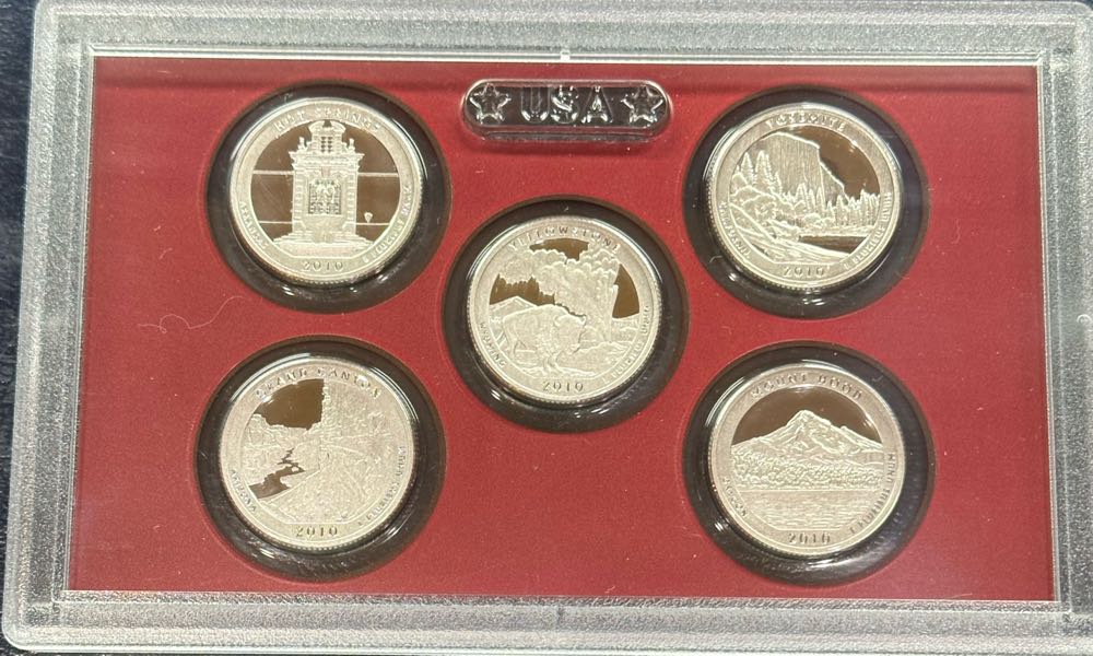 Proof Set Silver 2010  coin collectible - Main Image 2