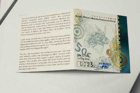 2013 South African Marine Protected Areas   coin collectible - Main Image 3