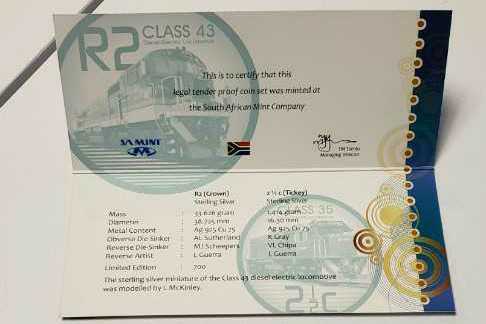 2013 Trains Of South Africa  coin collectible - Main Image 4
