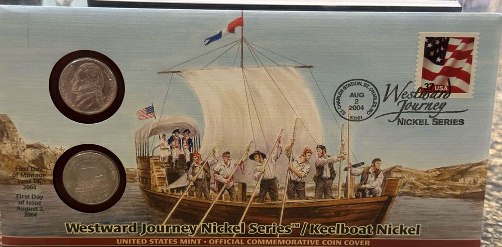 Nickel Westward Journey Coin Cover coin collectible - Main Image 1