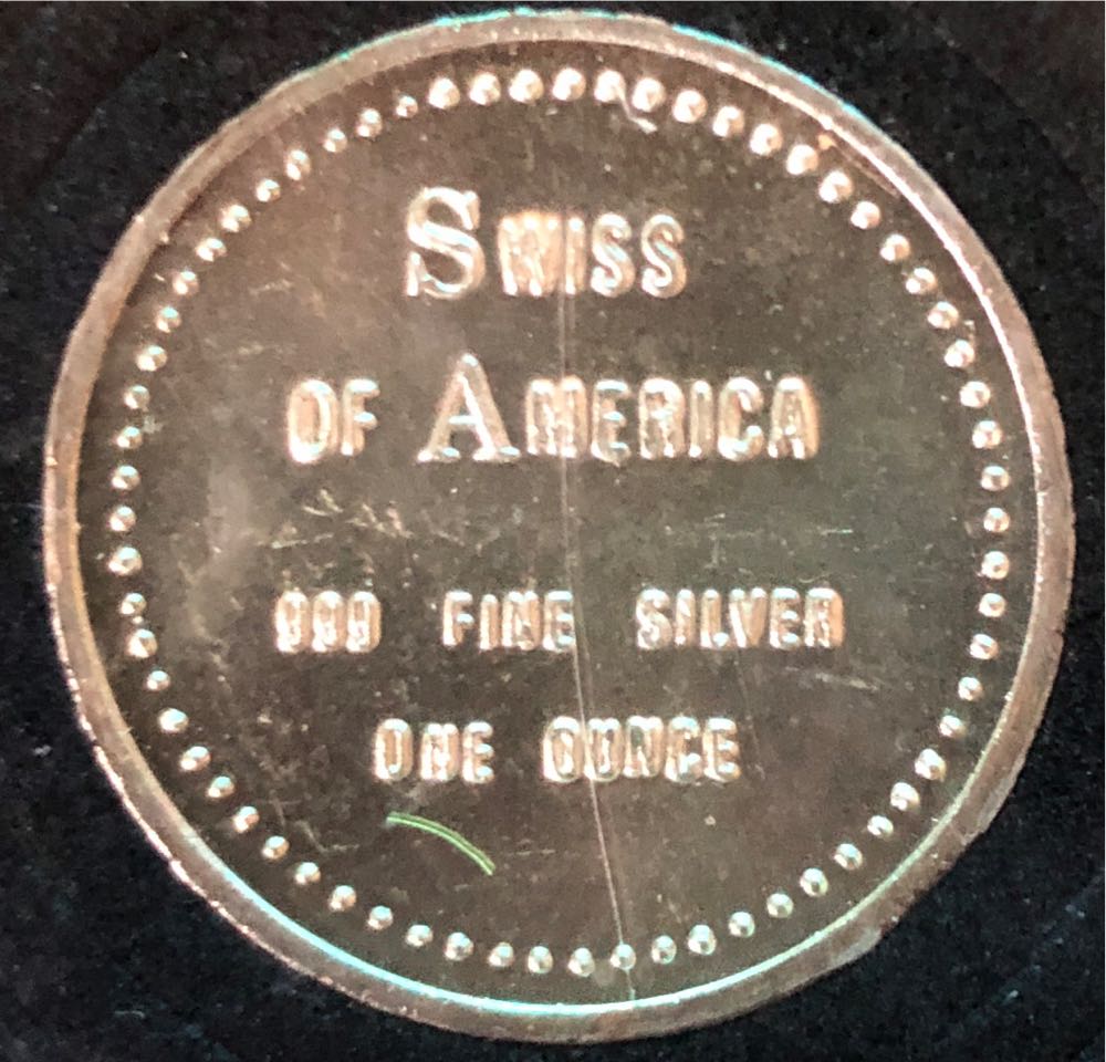 Swiss of America  coin collectible - Main Image 2