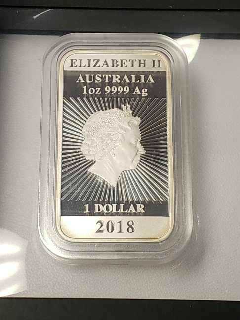 2018 Australia 1 Oz Silver Dragon Proof  coin collectible - Main Image 2