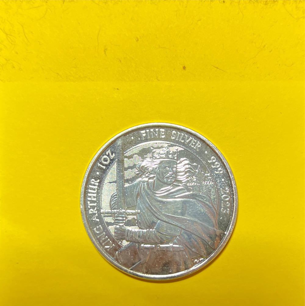 King Arthur 1 Oz Round   coin collectible - Main Image 2