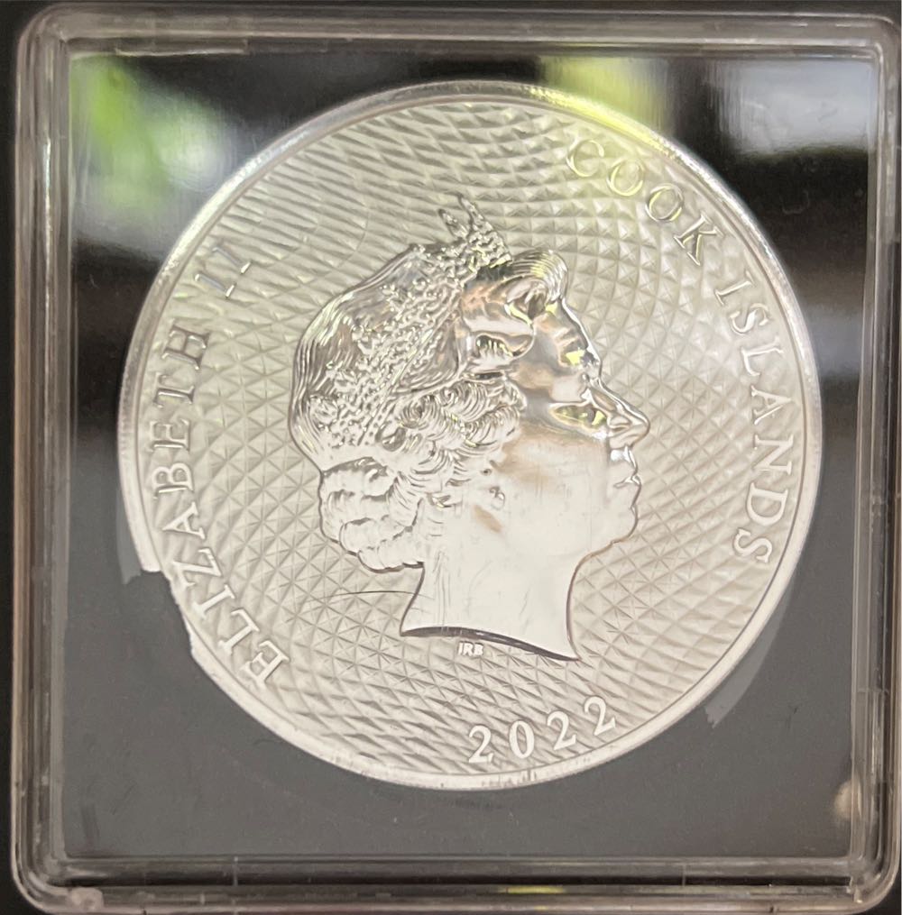 Cook Islands Ship - 2022 1 Oz  coin collectible - Main Image 2