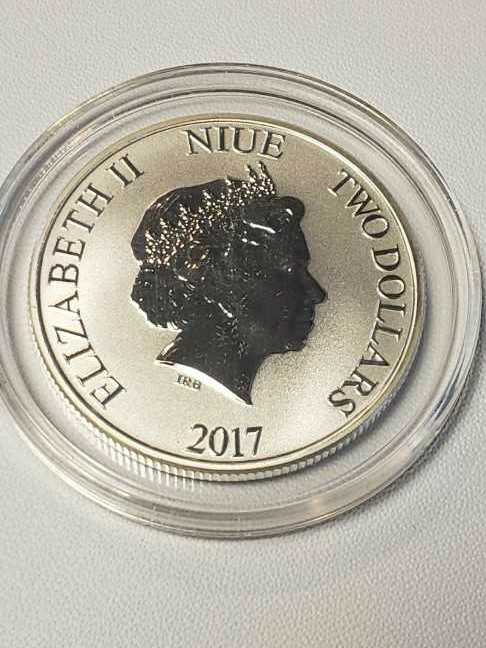 2017 $2 Star Wars Darth Vader  coin collectible - Main Image 2