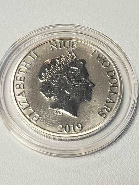 2019 $2 Star Wars Darth Vader  coin collectible - Main Image 2