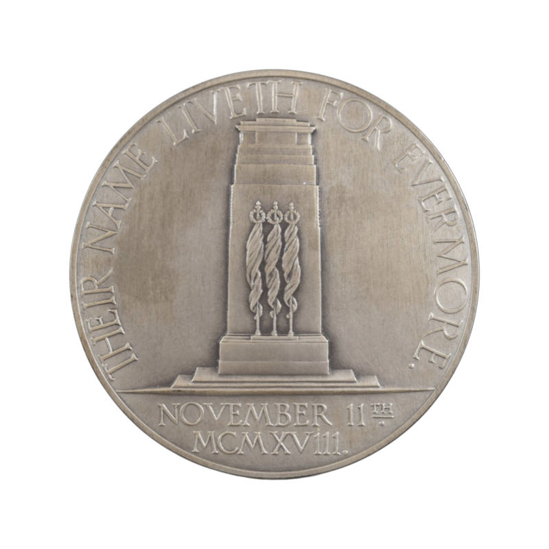 Signing Of The Armistice, Tenth Anniversary Medal  coin collectible - Main Image 2