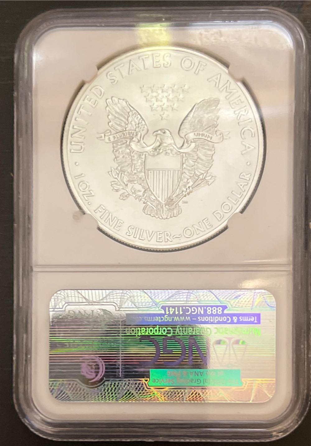 American Eagle - 2011 25th Anniversary  coin collectible - Main Image 2