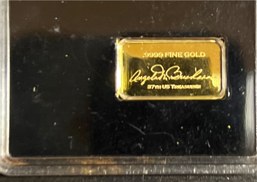 Gold Bar 0.1 Gram  coin collectible - Main Image 2