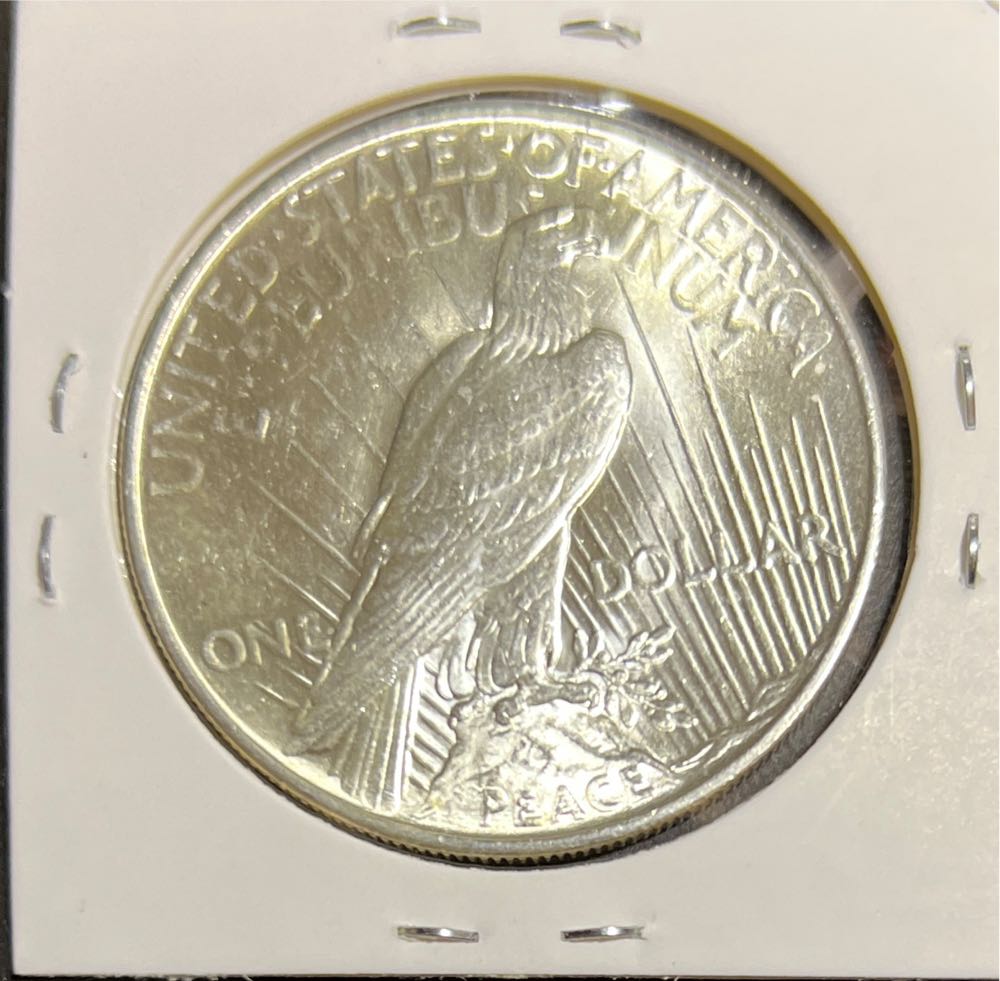 Peace Silver Dollar - 1925  coin collectible - Main Image 2