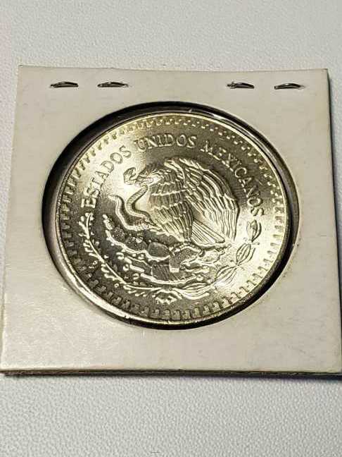 1985 Plata Pura 1 Ounce Mexican Silver Coin   coin collectible - Main Image 2
