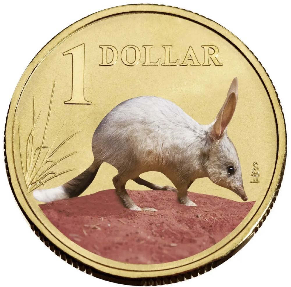 Australian Land Serious Bilby  coin collectible [Barcode 9314688024601] - Main Image 2