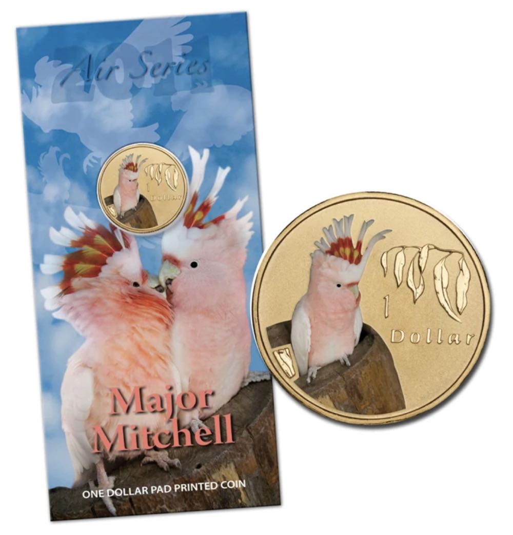 Australian Air - Major Mitchell Cockatoo  coin collectible [Barcode 9314683100560] - Main Image 4