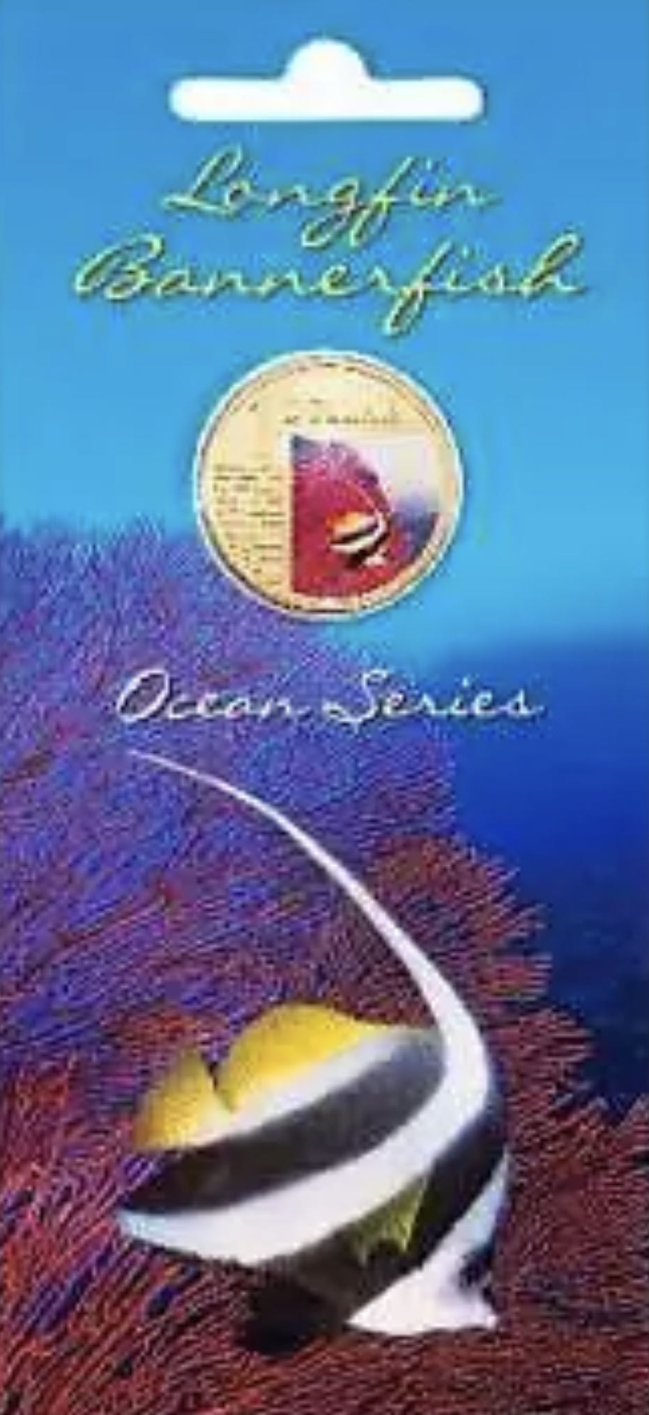 Ocean Series - Longnose Banner Fish  coin collectible [Barcode 9314688024502] - Main Image 1