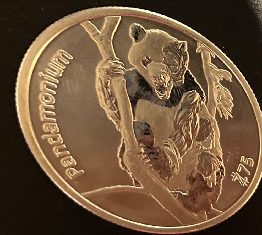 Pandamonium Apocalypse 1 Oz  coin collectible - Main Image 2