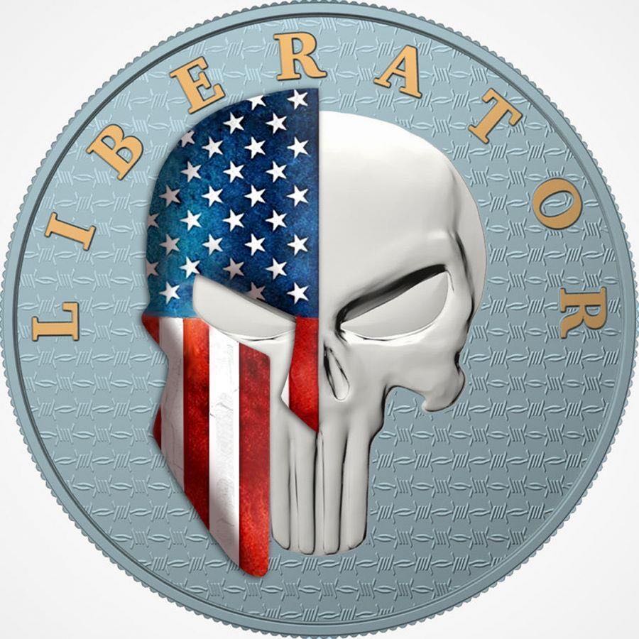 Dark Side 2021 One Soul “THE LIBERATOR” STRENGTH IN UNITY SET 2X1 Oz Silver Coin  coin collectible - Main Image 2