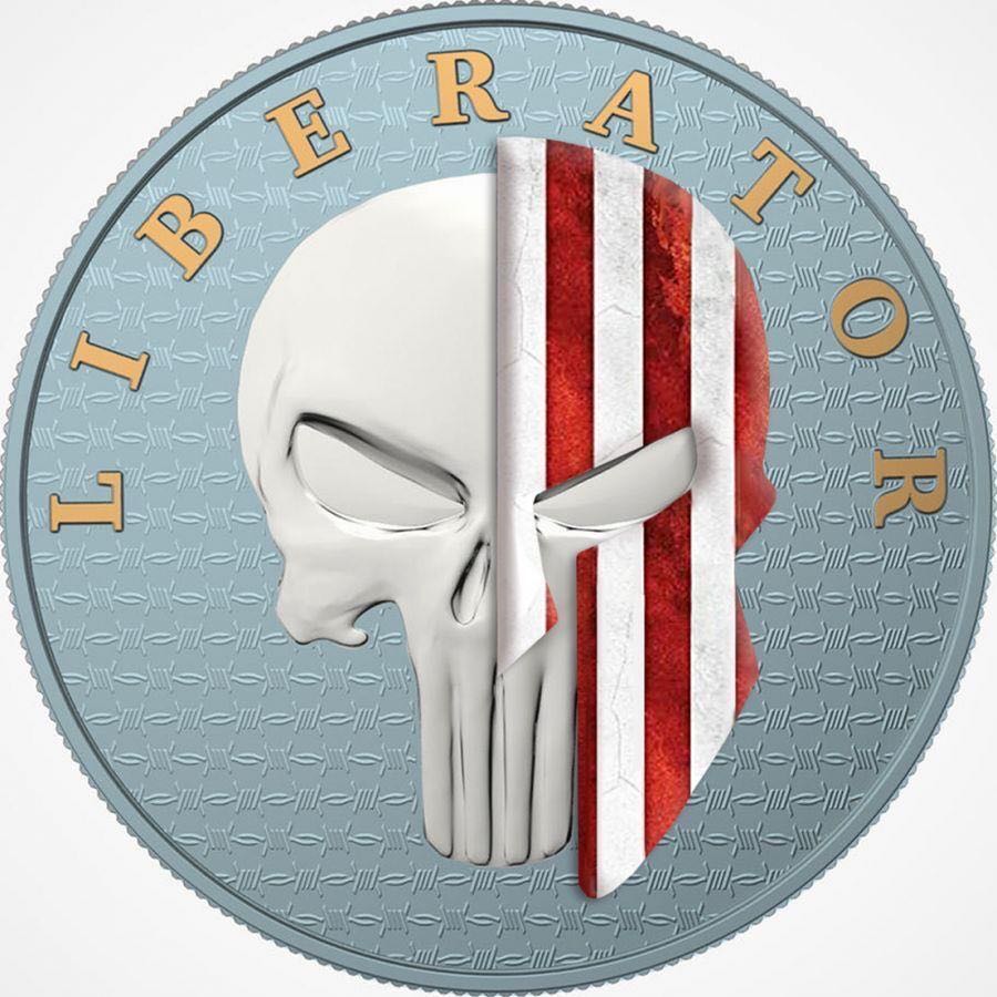 Dark Side 2021 One Soul “THE LIBERATOR” STRENGTH IN UNITY SET 2X1 Oz Silver Coin  coin collectible - Main Image 3