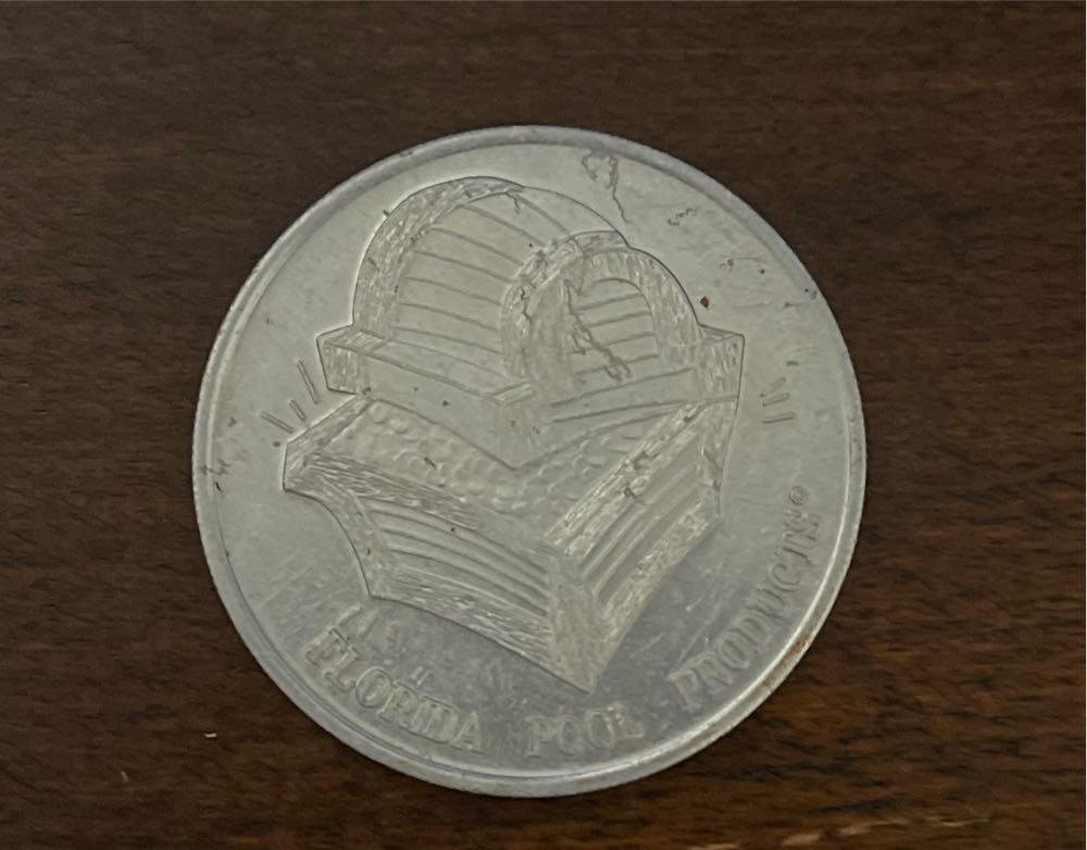 Florida pool products  coin collectible - Main Image 2