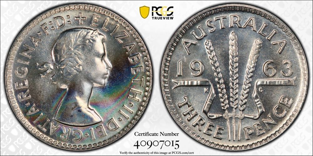 1963(m) 3d  coin collectible - Main Image 3