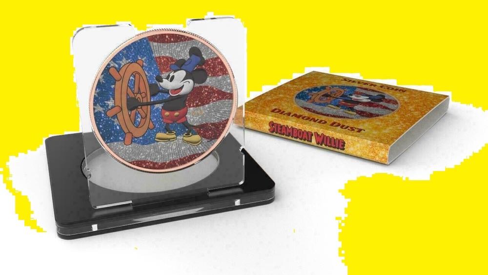 Niue 2017 2$ Mickey & Friends: Mickey Mouse (Shaped Silver Coin) - New Zealand Mint - 1 Oz Silver  coin collectible - Main Image 3