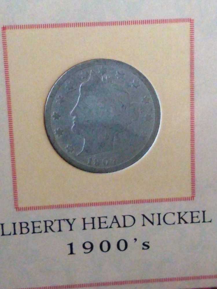 Nickel Liberty Head 1907  coin collectible - Main Image 2