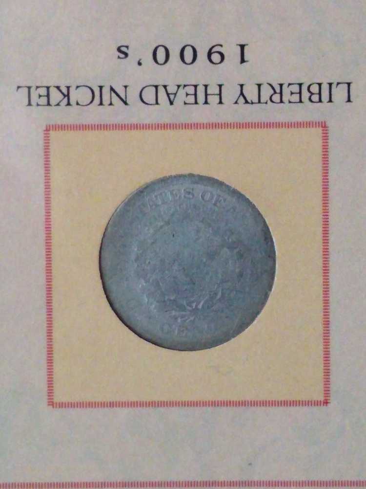 Nickel Liberty Head 1907  coin collectible - Main Image 3