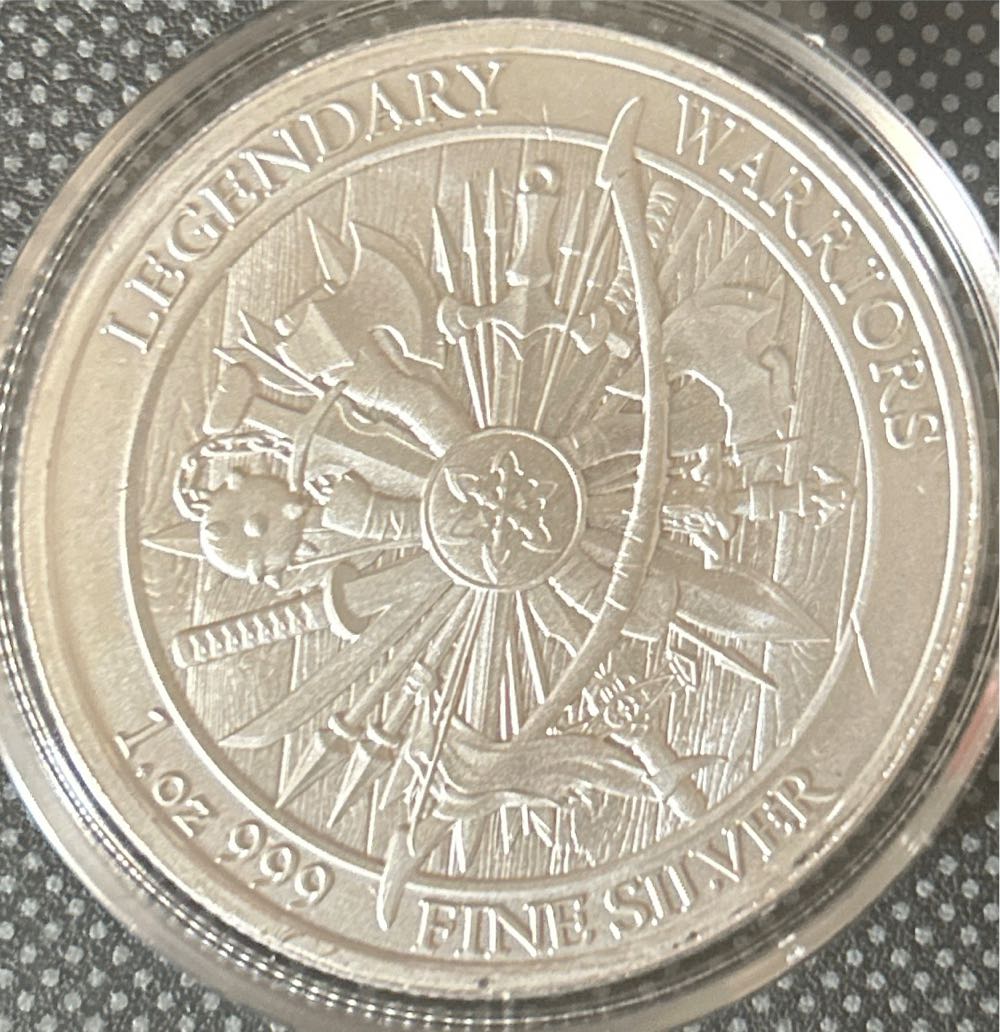 Legendary Warriors Eric Bloodaxe  coin collectible - Main Image 2