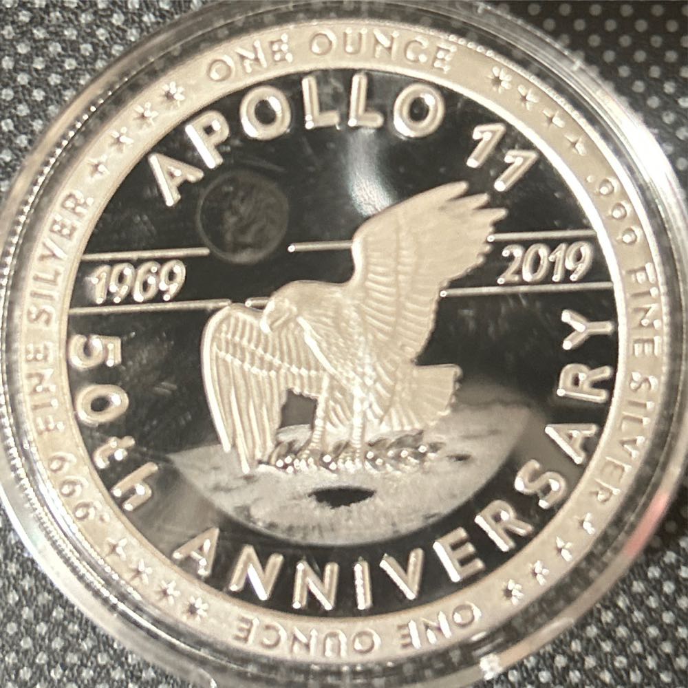 Apollo 11 The Crew  coin collectible - Main Image 2