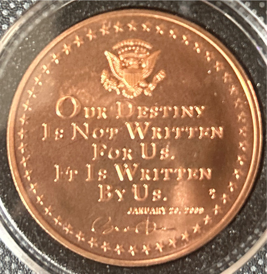 US Medal Pres 44 Barack Obama 1  coin collectible - Main Image 2