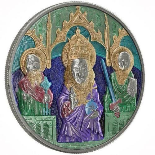 2014 Niue $5 World Heritage God the Father 2 Oz Silver Coin  coin collectible - Main Image 3