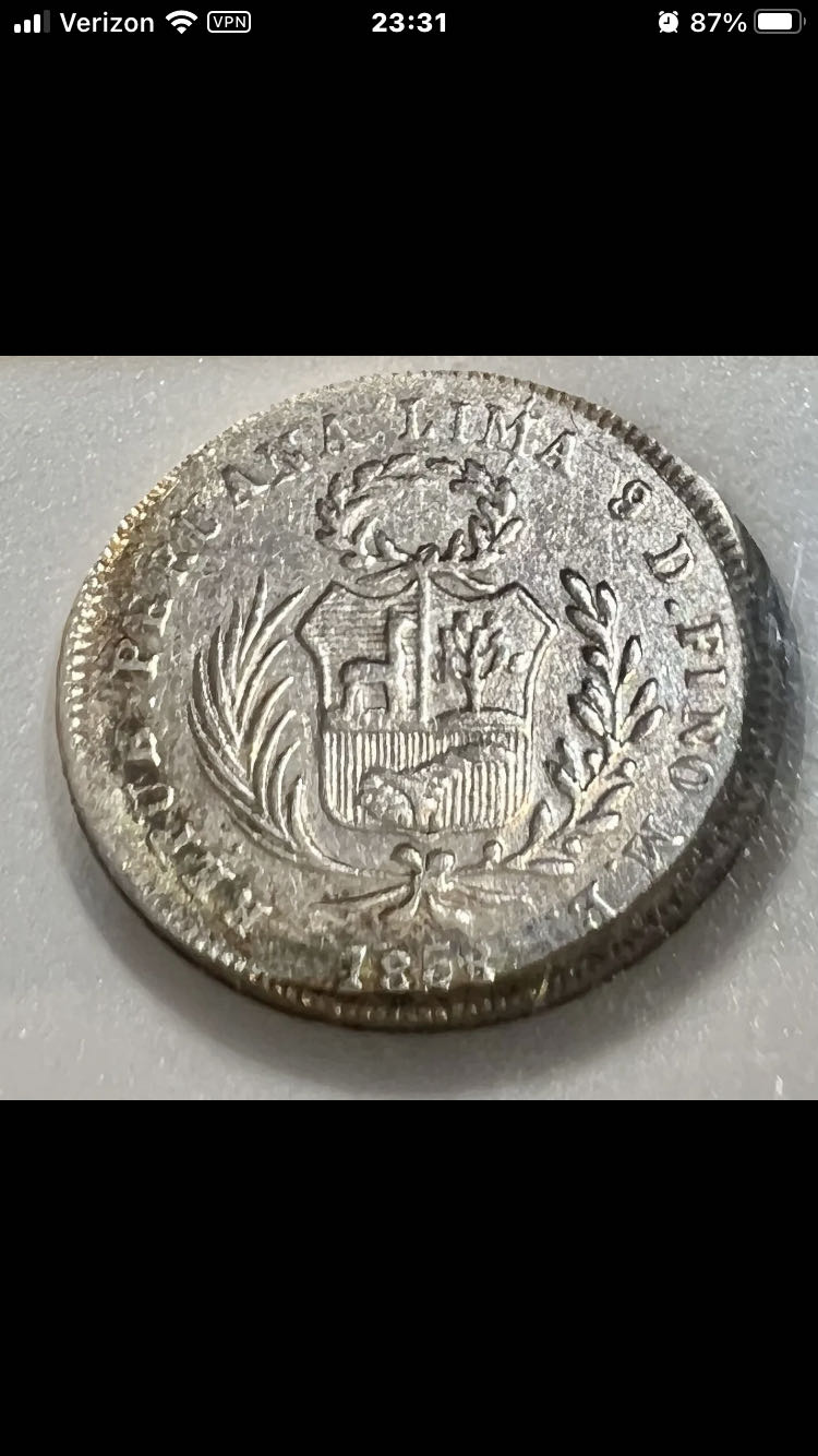 1/2 Real - Standing Liberty coin collectible - Main Image 2