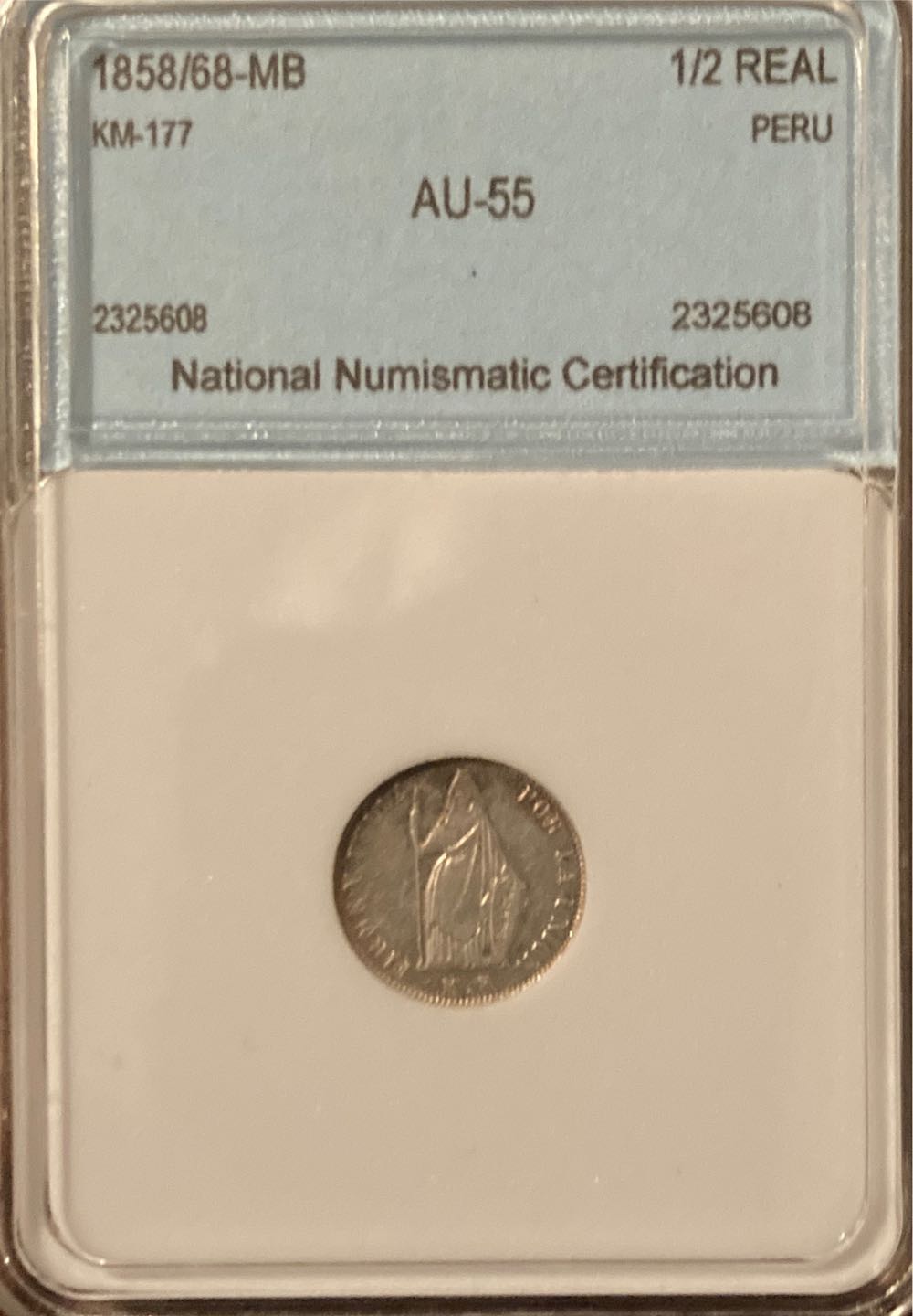 1/2 Real - Standing Liberty coin collectible - Main Image 3