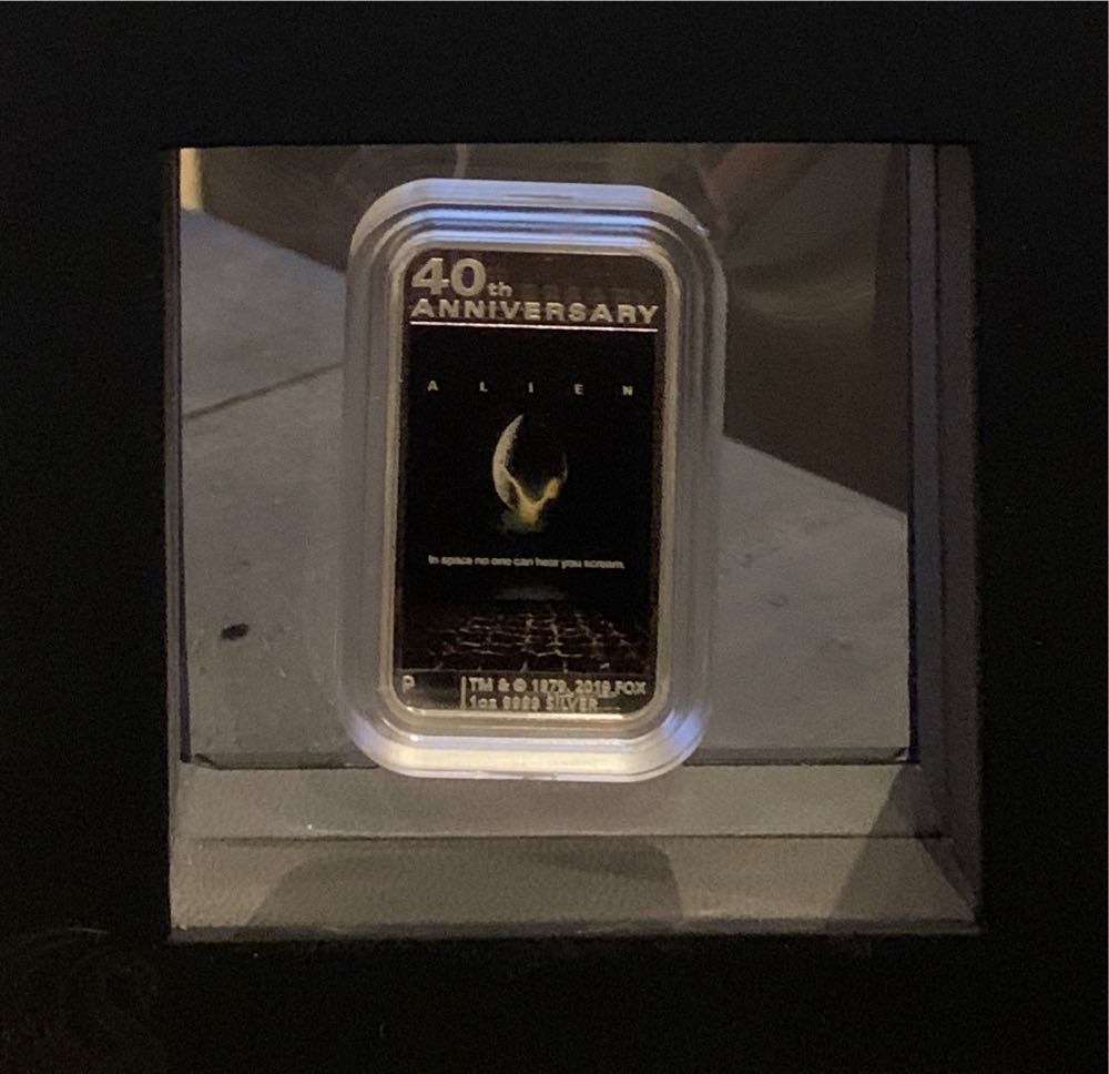 2019 Alíen 1 oz Silver Proof  coin collectible [Barcode 9327025039534] - Main Image 2